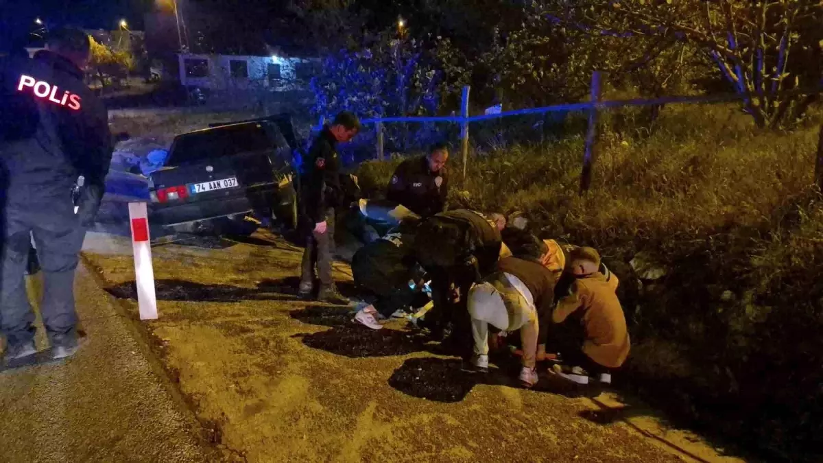 Bartın’da Polisi Kovalayan Sürücü Yaralandı